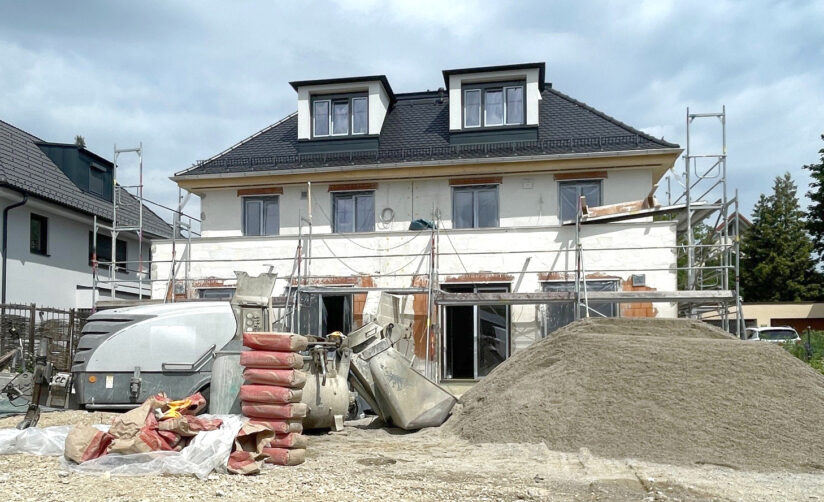 Baustellen-Update | Elegantes Doppelhaus in Sendling