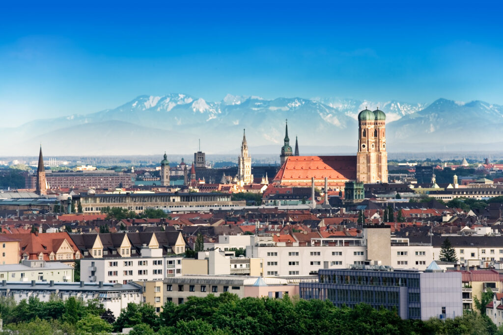 Skyline von München