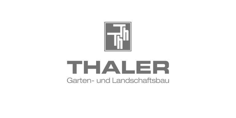 Logo Thaler Garten- und Landschaftsbau grau